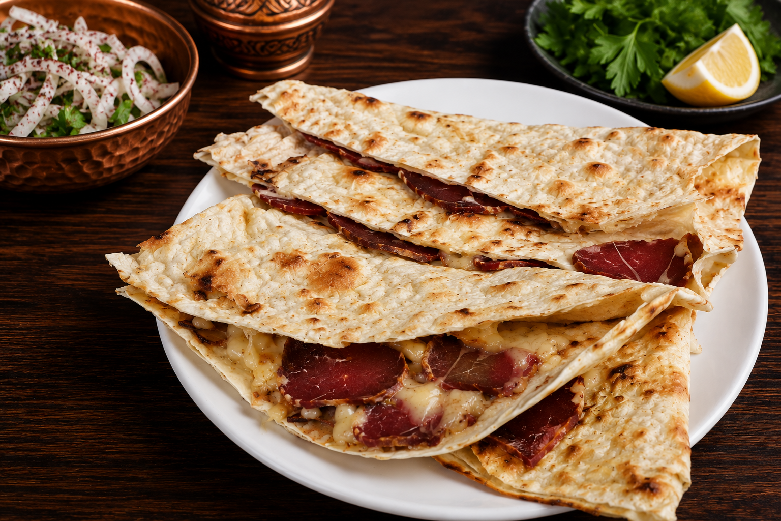 Pastırmalı Ekmek